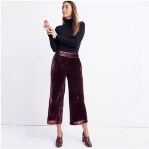 Madewell | Velvet Huston Pull-On Crop Pants S